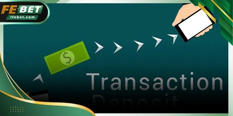 Giao diện khu vực nạp tiền trên nền tảng Febet