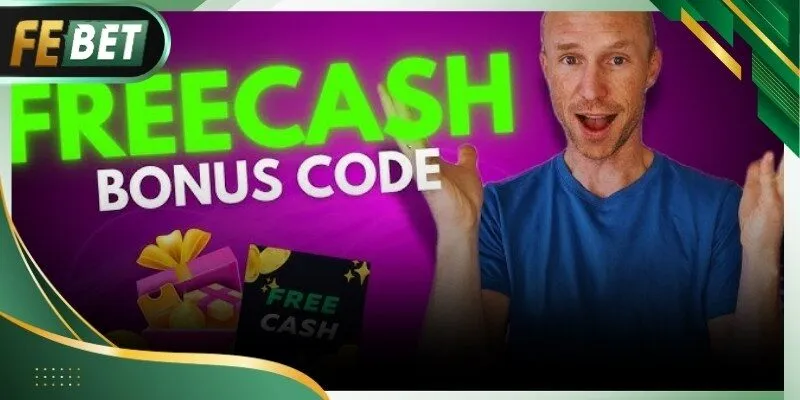 Giao diện nhập mã khuyến mãi trên nền tảng Febet