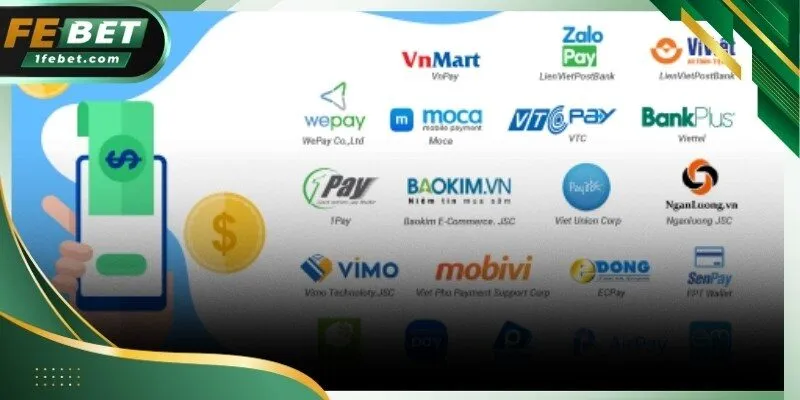 Giao diện thanh toán tại nền tảng bằng tiền điện tử tại nền tảng