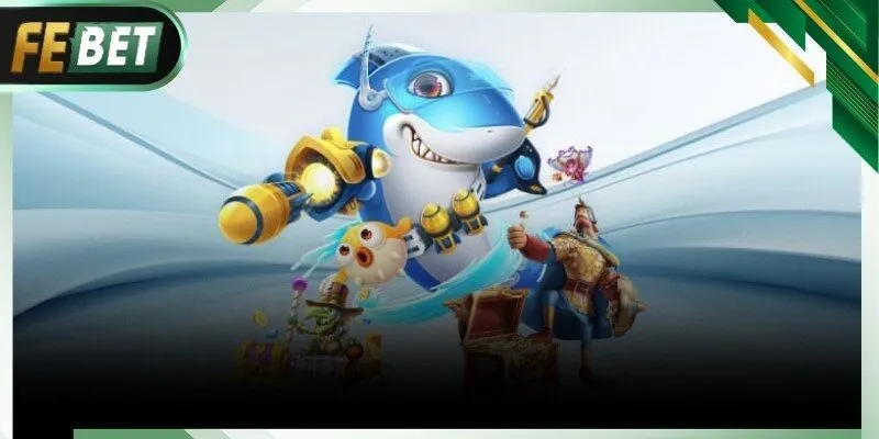 Không gian sảnh bắn cá Jili hiện đại và dễ thao tác