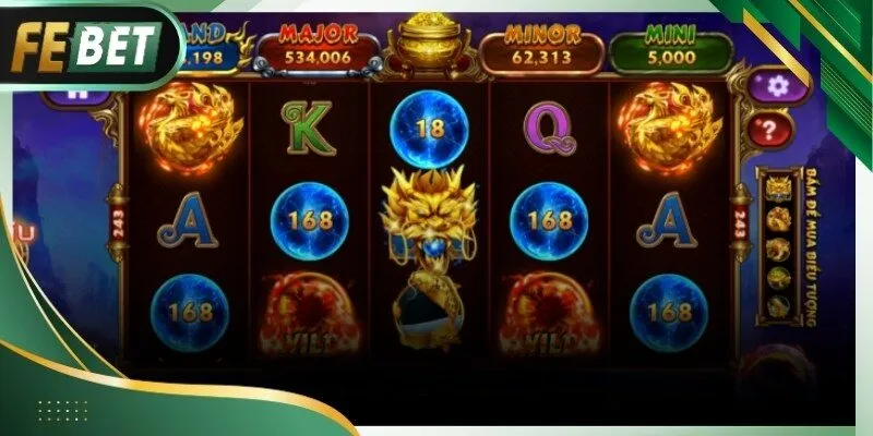 Người chơi quan sát kỹ vòng quay để chọn thời điểm hợp lý